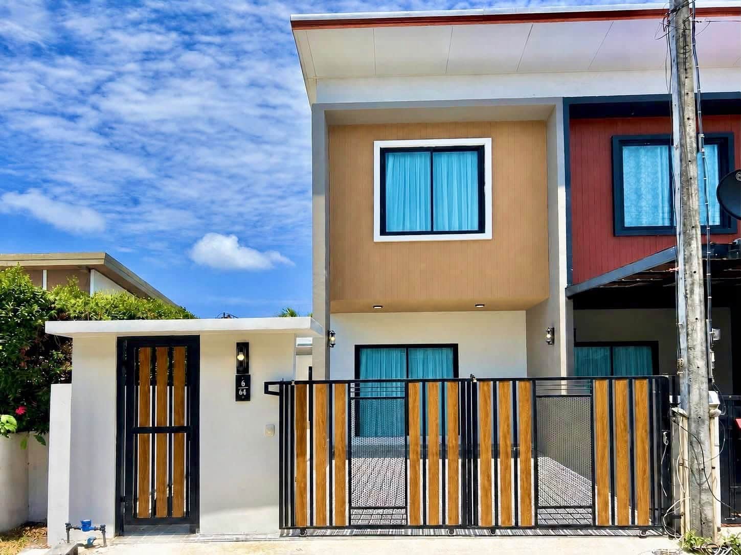 บ้านโซนฉลอง ทาวโฮม2ชั้น หลังริม 2 นอน 27 ตร.ว. ฉลอง ภูเก