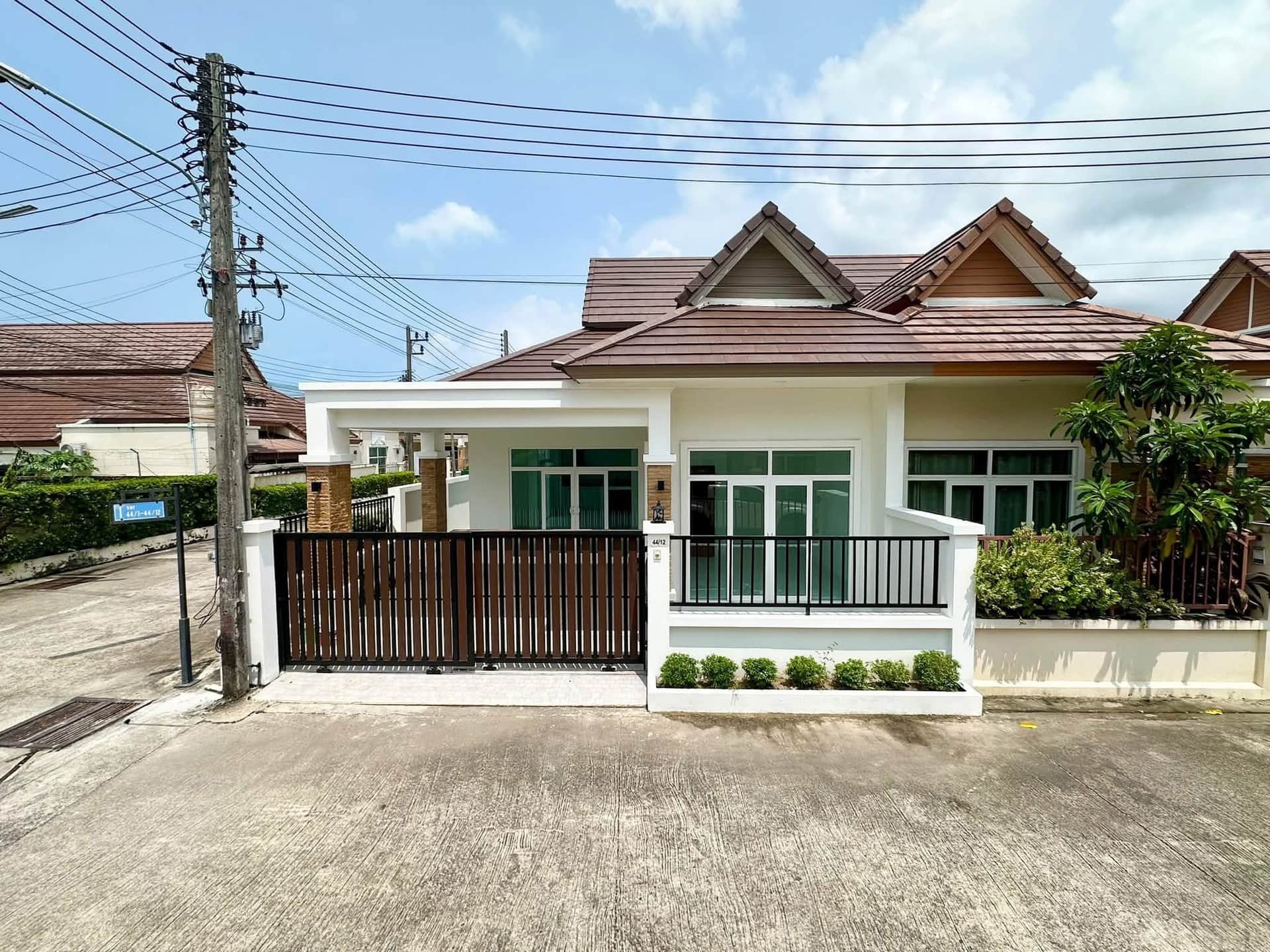 บ้านแฝดชั้นเดียว โครงการอโนชาถลาง 2 นอน 36 ตรว
