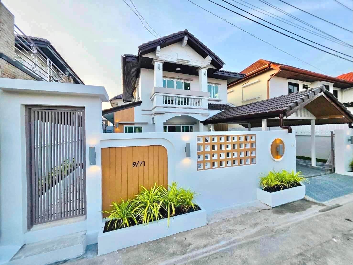 ขายบ้านเดี่ยว 2 ชั้น ทำเลทองโซนฉลอง พร้อมเข้าอยู่! 4 นอน 54 ตร.ว. ฉลอง
