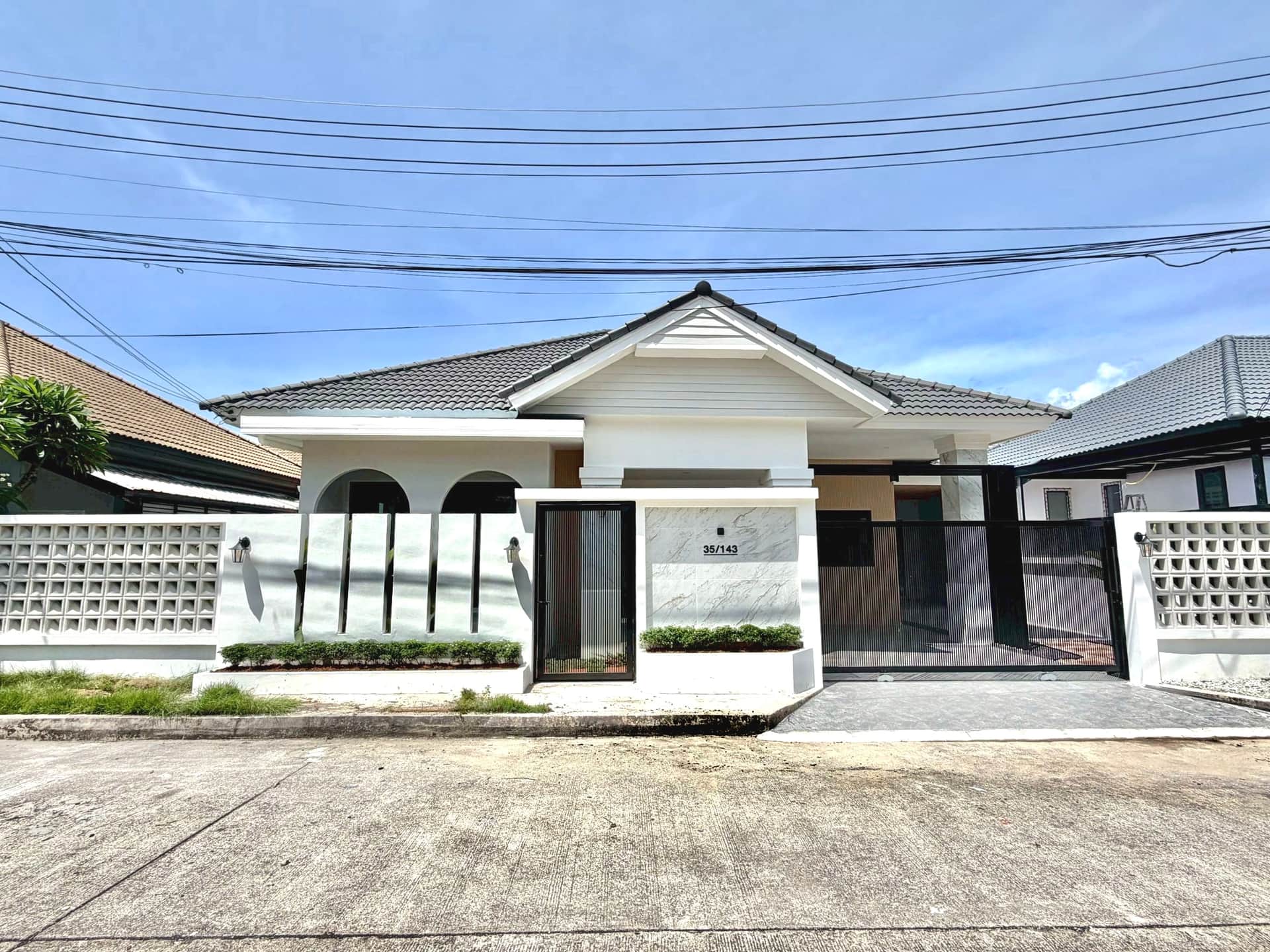 ขายบ้านเดี่ยว หมู่บ้านปาริชาติ ฉลอง 3 นอน 58 ตร.ว. ฉลอง ภูเก็ต