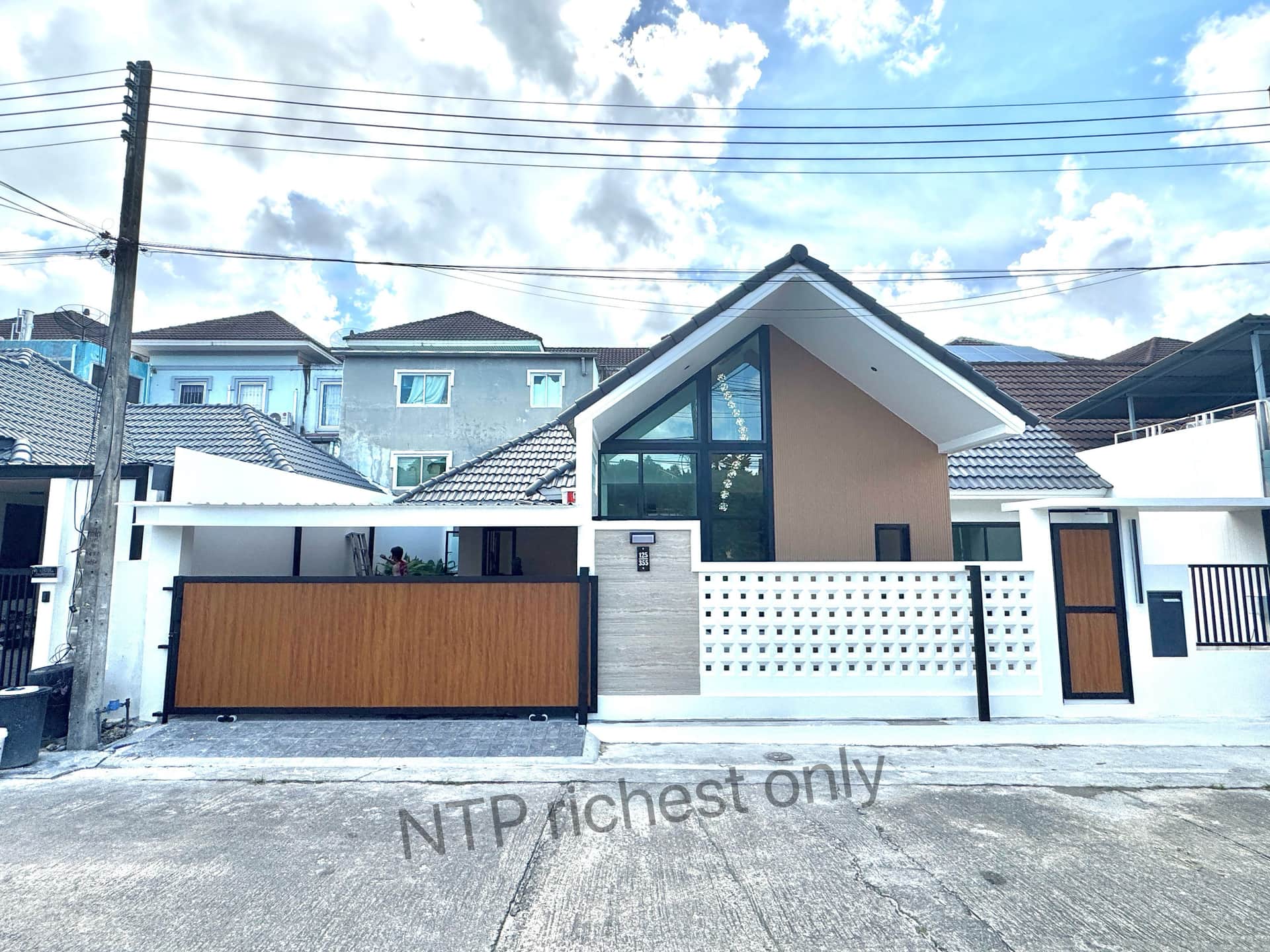 ขายบ้านเดี่ยว 𝐑𝐨𝐜𝐤𝐆𝐚𝐫𝐝𝐞𝐧𝟑 3 นอน 38 ตร.ว. สามกอง ภูเก็ต